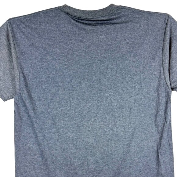 Marvel Men's Captain America Shield Christmas Lights Blue T-Shir Size L Tall NWT - Picture 4 of 7